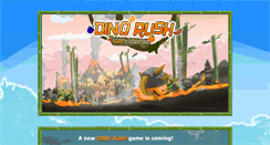 Desktop Screenshot of dinorush.com